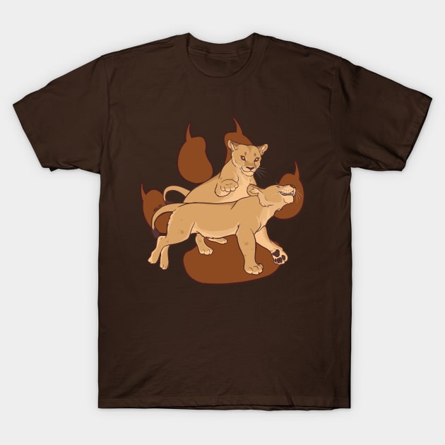 Pounce! T-Shirt by TaksArt